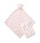 Angel Dear Three of A Kind Blankie Pink Bear
