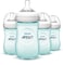 Philips AVENT Natural Bottle Teal 9 Ounce 4 Count