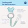 MAM Mini Cooler Lightweight Baby Teether with Clip 2 Months 1 Pack