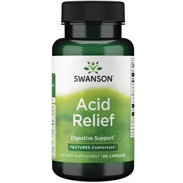 Swanson Acid Relief 60 Capsules