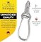 Camila Solingen CS13 Large Heavy Duty Toe Nail Clipper for Thick Toenails Manicure Pedicure Double Barrel Spring Super Sharp Trimmer Curved Carbon Steel 20mm Blade Made in Solingen Germany