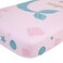 NoJo Sugar Reef Mermaid Photo Op 100 Cotton Fitted Crib Sheet