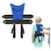 KAVIL Gait Belt for Seniors Transfer Gate Belt for Elderly Lifting with 8 Handles Physical Therapy Lift Assist Patient Fall Prevention Medical Walking Standing Aids Supports Safety Harness Mesh Blue