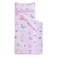 Wake In Cloud Toddler Nap Mat for Girls Butterfly Purple