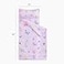 Wake In Cloud Toddler Nap Mat for Girls Butterfly Purple
