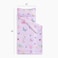 Wake In Cloud Toddler Nap Mat for Girls Butterfly Purple
