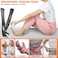 مقص أظافر القدم من DRMODE لكبار السن، للأظافر السميكة، مقص أظافر كبير مائل للرجال، للأظافر الغائرة السميكة بفتحة واسعة، مقص أظافر شديد التحمل برأس مائل مع ماسك، أسود اللون