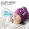 ONLYCARE Migraine Relief Cap Upgraded Odorless Migraine Ice Head Wrap Headache Relief Hat for Migraine Hot Pink