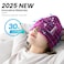 ONLYCARE Migraine Relief Cap Upgraded Odorless Migraine Ice Head Wrap Headache Relief Hat for Migraine Hot Pink