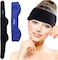 NEWGO Headache Ice Pack Head Wrap for Migraines FSA Eligible Cold Pack Head Ice Therapy Wrap for Headache Relief Tension Sinus Pain Chemo Head Injuries