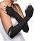 Copper Compression Long Arthritis Pain Relief Gloves Copper Infused Orthopedic Fingerless Hand Brace for Women Men Carpal Tunnel Computer Typing RSI Support Hands Wrist Arms 1 Pair XL