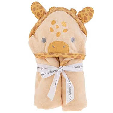 Stephen Joseph Baby Hooded Bath Towel Giraffe