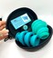 Wavetools Therapy Dual Style Mixed Silicone Massage Cupping Therapy Set with Glide and Riptide Push Cups with All Natural Balm 6 Pack Matte Teal Glide Cups