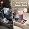 HOMELIA Car Tissues Holder with Facial Tissues 4 Canisters Cup Holder Tissue Cylinder Soft Facial Tissues for Car Round Boxes Replacement for Kleenex Tubes Cylinder Cube Boxes Total 240 Tissues