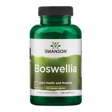Swanson Boswellia Joint Flexibility Movement Support Ayurvedic Herb boswellia serrata resin 400 mg per Capsule 800 mg per Serving 100 Count
