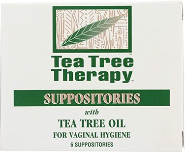 Tea Tree Therapy Suppository 6 Count Pack of 3