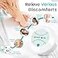 LeCuag Ionic Foot Bath Detox Machine Ion Foot Spa Detox Machine for Home Use Ionic Foot Cleanse System with 100 Foot Bath Liners 2 Ion Arrays