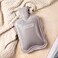 HomeTop Premium Classic Rubber Hot Water BottleGray