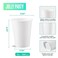 JOLLY PARTY 300 Pack 12 oz Disposable Paper Coffee Cup HotCold Beverage Drinking Cups for Water Paper Coffee Cups White Hot Coffee Cups