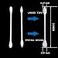 Quanzhou Chenchenchen Precision Makeup Cotton Swabs DoubleEnded XL Cotton Buds with Pointed and Flat TipsExtra Large Cotton Tips ApplicatorExcellent Beauty Tools for Effective Makeup and Personal Care