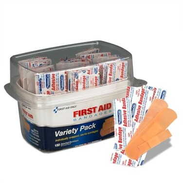 First Aid PhysiciansCare 90095 Adhesive Bandages PlasticFabric 150 BandagesKit