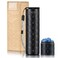 Ankomn 7 Day Travel Pill Organizer IPX7 Rating Waterproof Airtight Portable Pill Case for Vitamins Durable Weekly Supplement Case with Stackable Compartments for Outdoor Use Black