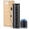 Ankomn 7 Day Travel Pill Organizer IPX7 Rating Waterproof Airtight Portable Pill Case for Vitamins Durable Weekly Supplement Case with Stackable Compartments for Outdoor Use Black