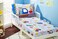 Everyday Kids Toddler Fitted Sheet and Pillowcase Set Under Construction Soft Breathable Microfiber Toddler Sheet Set