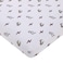 NoJo Warner Brothers Harry Potter White Red and Gold Lightning Bolt Golden Snitch and Glasses Nursery Fitted Mini Crib Sheet