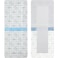 Hola Health 14 Pcs Waterproof Shower Protector Bandage 4x14 for Post Knee Replacement Hip Surgery Long Surgical Incision Adhesive Larger Wounds Cover Island Dressing Bordered Gauze