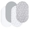 Moonsea Bassinet Sheets Set 4 Pack for Baby Boy or Girl Universal Fit for Oval Hourglass and Rectangular Mattress Grey