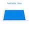 وسادة حبر Ancwzoz مقاس 5x4 قابلة للغسل، غير سامة، لختم بصمات أقدام ويد الأطفال، لون أزرق سماوي