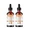 قطرات فيتامين ب المركب العضوي من LIQUIDHEALTH، معتمدة من وزارة الزراعة الأمريكية، للرجال والنساء، طاقة طبيعية، تحسين التركيز، الذاكرة، المزاج، دعم المناعة، تعزيز عملية الأيض، صنع في الولايات المتحدة الأمريكية، قوة إضافية، بدون سكر، نباتي، عبوة من قطعتين