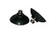 ArcMate EZ Reacher Replacement Gripper Cups Outdoor Reacher Grabber Tips Part for Repair UV Resistant Rubber Cups with Locknuts Black 1 Pair 2 Cups