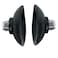 ArcMate EZ Reacher Replacement Gripper Cups Outdoor Reacher Grabber Tips Part for Repair UV Resistant Rubber Cups with Locknuts Black 1 Pair 2 Cups