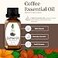 SVA ORGANICS SVA Coffee Essential Oil 13 Fl Oz for Diffuser Skin Hair Care Ideal for Massage DIY Blends with Dropper