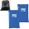 Chattanooga ColPac Reusable Gel Ice Pack for Knee Arm Elbow Shoulder Back Aches Swelling Bruises Sprains Inflammation Half Size 2 Pack Bundle Blue Vinyl with a Lumintrail Bag