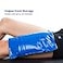 Chattanooga ColPac Reusable Gel Ice Pack for Knee Arm Elbow Shoulder Back Aches Swelling Bruises Sprains Inflammation Half Size 2 Pack Bundle Blue Vinyl with a Lumintrail Bag