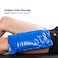 Chattanooga ColPac Reusable Gel Ice Pack for Knee Arm Elbow Shoulder Back Aches Swelling Bruises Sprains Inflammation Half Size 2 Pack Bundle Blue Vinyl with a Lumintrail Bag