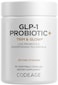 Codeage GLP1 Probiotic Live Probiotics Akkermansia Clostridium Bifidobacterium Chicory Inulin Probiotic Prebiotics Postbiotics Supplement 500 Million AFU 3Month Supply 90 Capsules