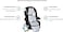 Cool Carats Car Seat Cooling Pad for Babies Toddlers and Kids Comfortable and Durable Cooling Pad for Hot Summer Days One Size Fits All Black and White