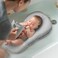 KAKIBLIN Baby Bath Mat Baby Bath Cushion Soft AntiSlip Bath Pad Toddler Bath Pillow Grey