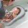 KAKIBLIN Baby Bath Mat Baby Bath Cushion Soft AntiSlip Bath Pad Toddler Bath Pillow Grey