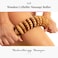 Tuuli Accessories Flexi Wooden Massage Roller MultiFunctional Body Roller for Cellulite Muscle Tension and Skin Health Support Natural Massager for Women and Men