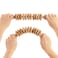 Tuuli Accessories Flexi Wooden Massage Roller MultiFunctional Body Roller for Cellulite Muscle Tension and Skin Health Support Natural Massager for Women and Men