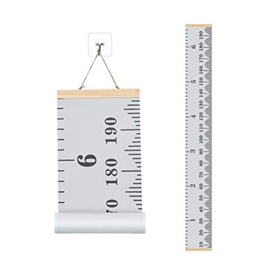 FOCCTS Baby Growth Chart Height Chart Hanging Ruler Wall Decor for Kids Toddler Growth Chart for Wall Wall Hanging Growth Chart Baby Height Measurement 79 x 79