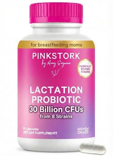 Pink Stork Lactation Probiotic 30 Billion CFUs 30 Capsules