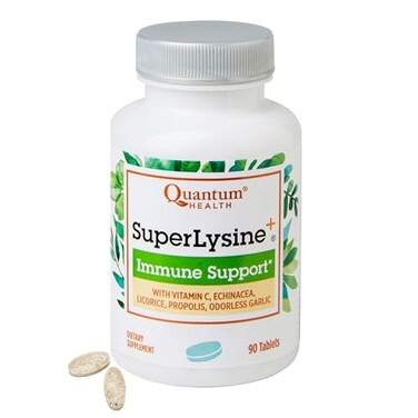 Quantum Health SuperLysine 1500mg Llysine Immune Support 90 Tablets