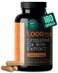 Eleva Nutrition GrassFed Ox Bile 1000mg Extract Digestive Enzymes Support Ox Bile Salts for No Gallbladder Supplements with Black Pepper Supports Digestive Health Bovine Salts Supplement 180 Count