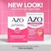 AZO Dual Protection لدعم صحة المسالك البولية والمهبلية، يحتوي على البريبايوتكس والبروبيوتكس للنساء، يبدأ مفعوله خلال 24 ساعة، غير معدل وراثيًا، 30 قرصًا
